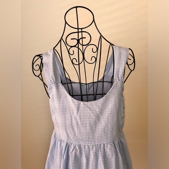 She & Sky Blue and White Romper - Picture 5 of 6